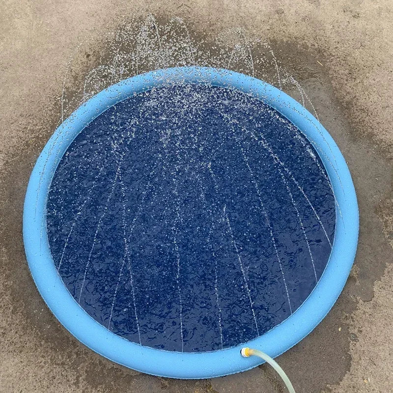 đŸ Splash into Fun â The Ultimate Dog Sprinkler Pool đ