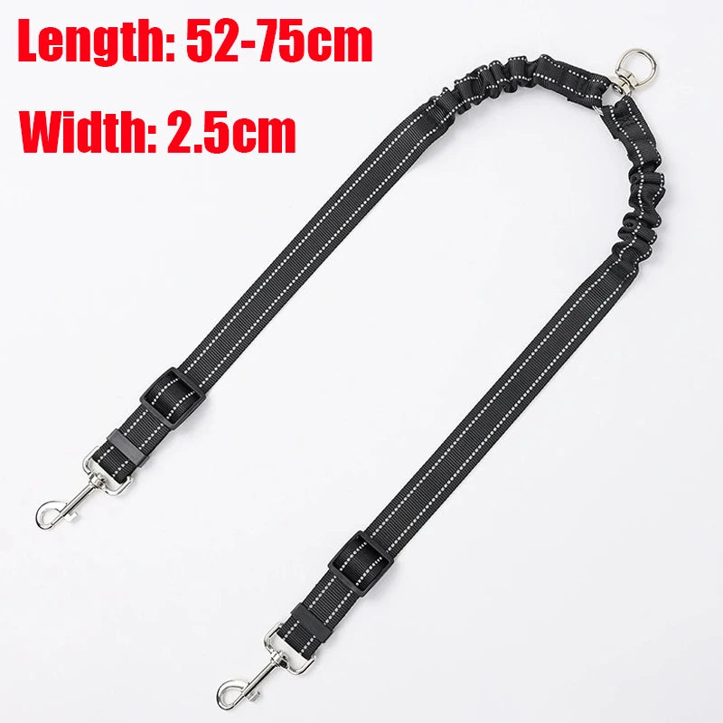 Retractable Double Ended Dog Leash