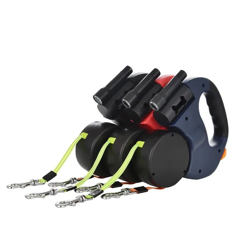 Retractable Double Ended Dog Leash