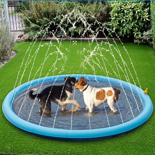 🐾 Splash into Fun – The Ultimate Dog Sprinkler Pool 🌊