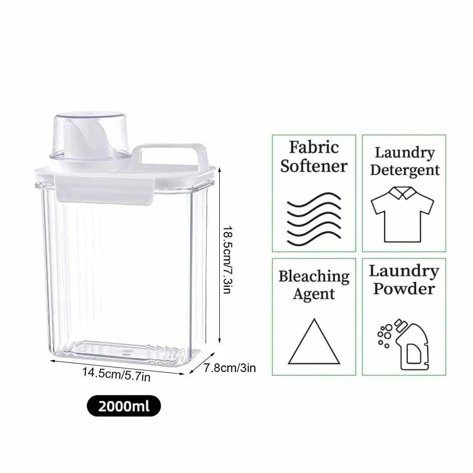 Airtight Laundry Liquid and powder Dispenser™ - SwiftShopSolution