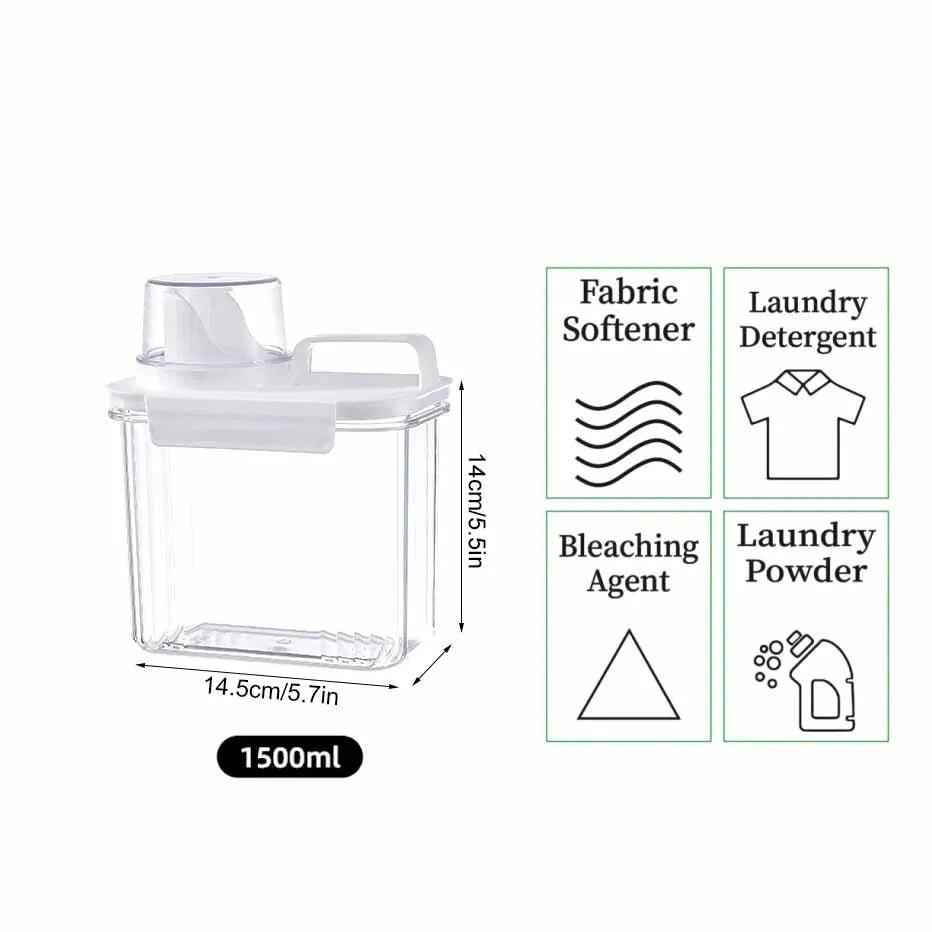 Airtight Laundry Liquid and powder Dispenser™ - SwiftShopSolution