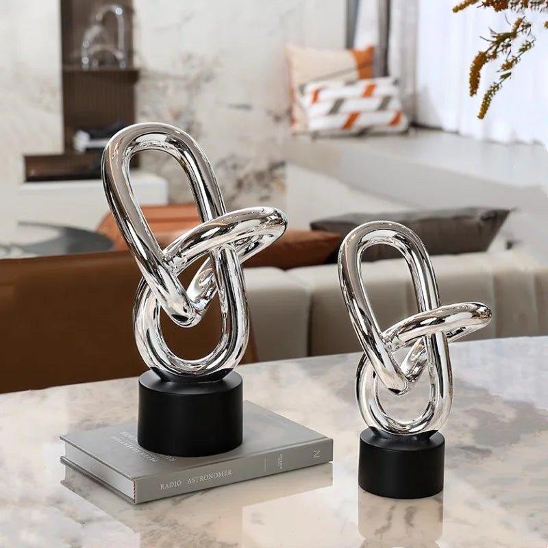 Golden Rings Chains: Luxury Living Room Decor™ - SwiftShopSolution