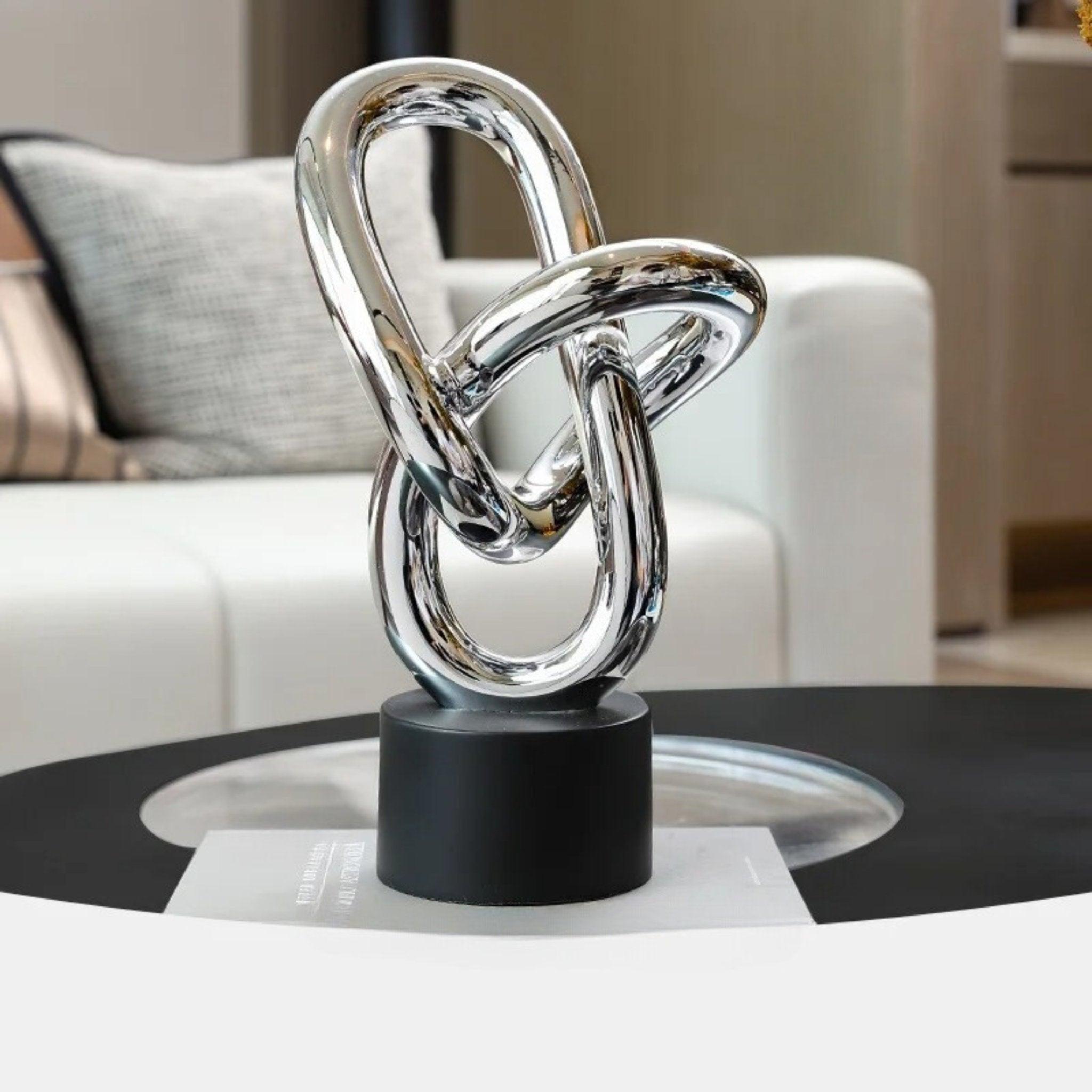 Golden Rings Chains: Luxury Living Room Decor™ - SwiftShopSolution